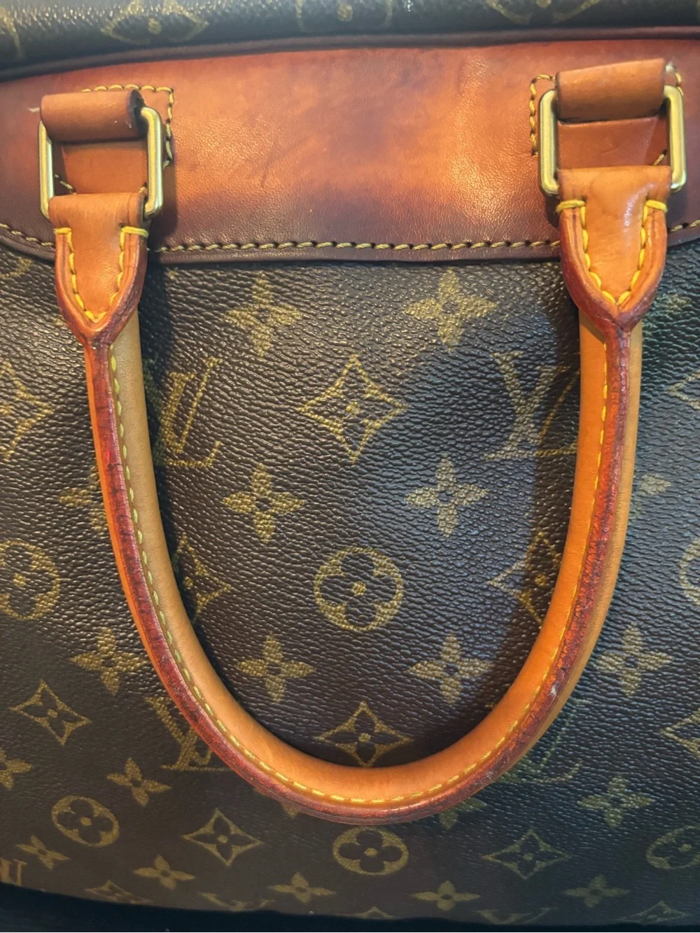 Authentic Louis Vuitton Monogram Deauville Satchel-GUC